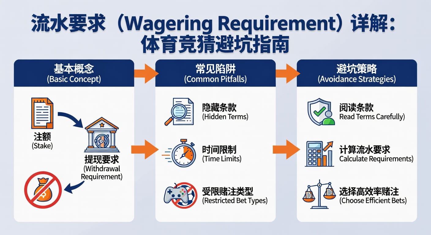 流水要求 sports wagering requirement 解析｜PM国际体育官网