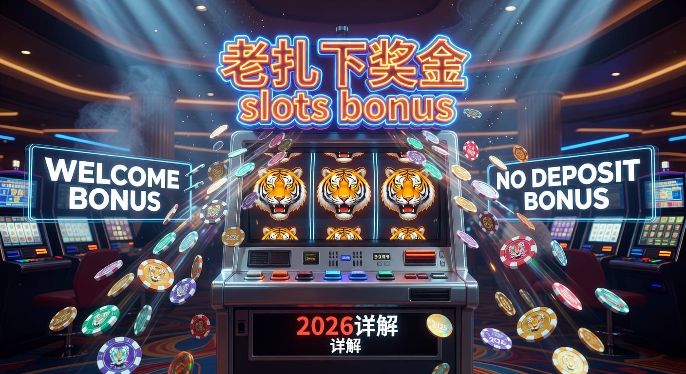 老虎机奖金｜welcome bonus 与 no deposit bonus 解析