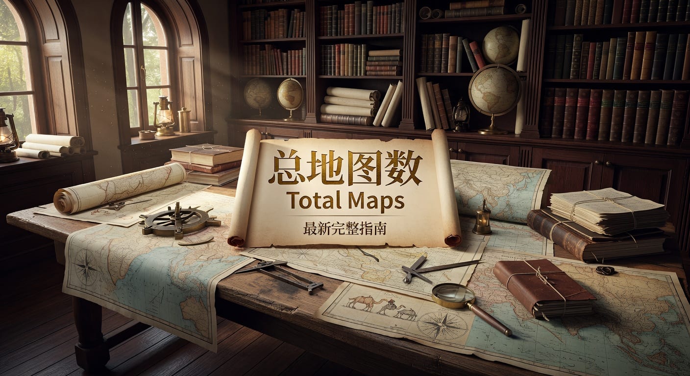 总地图数 Total Maps｜PM国际体育官网数据解读