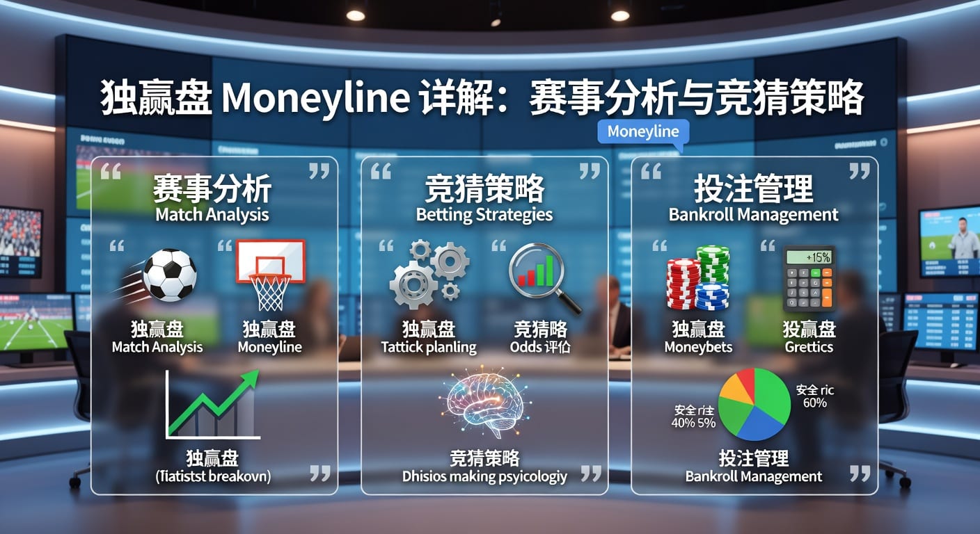 独赢盘 moneyline：雷速体育官网判断与赔率读法