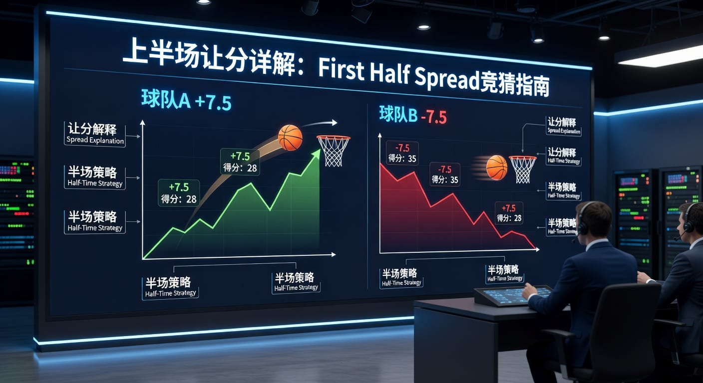 上半场让分 first half spread｜走地体育官网实战解析